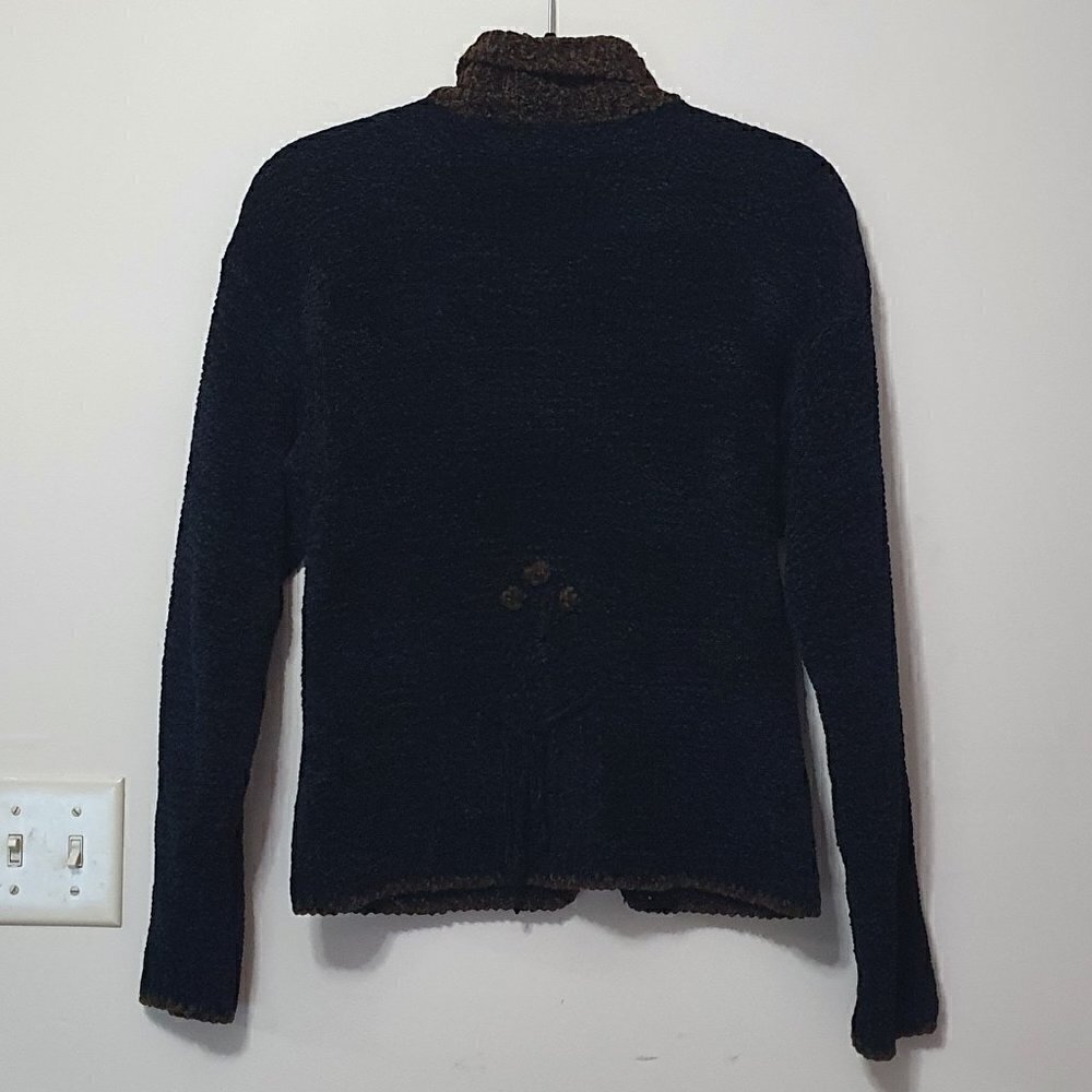 Sundance Chenille Hand Knitted Sweater Cardigan - Picture 9 of 9